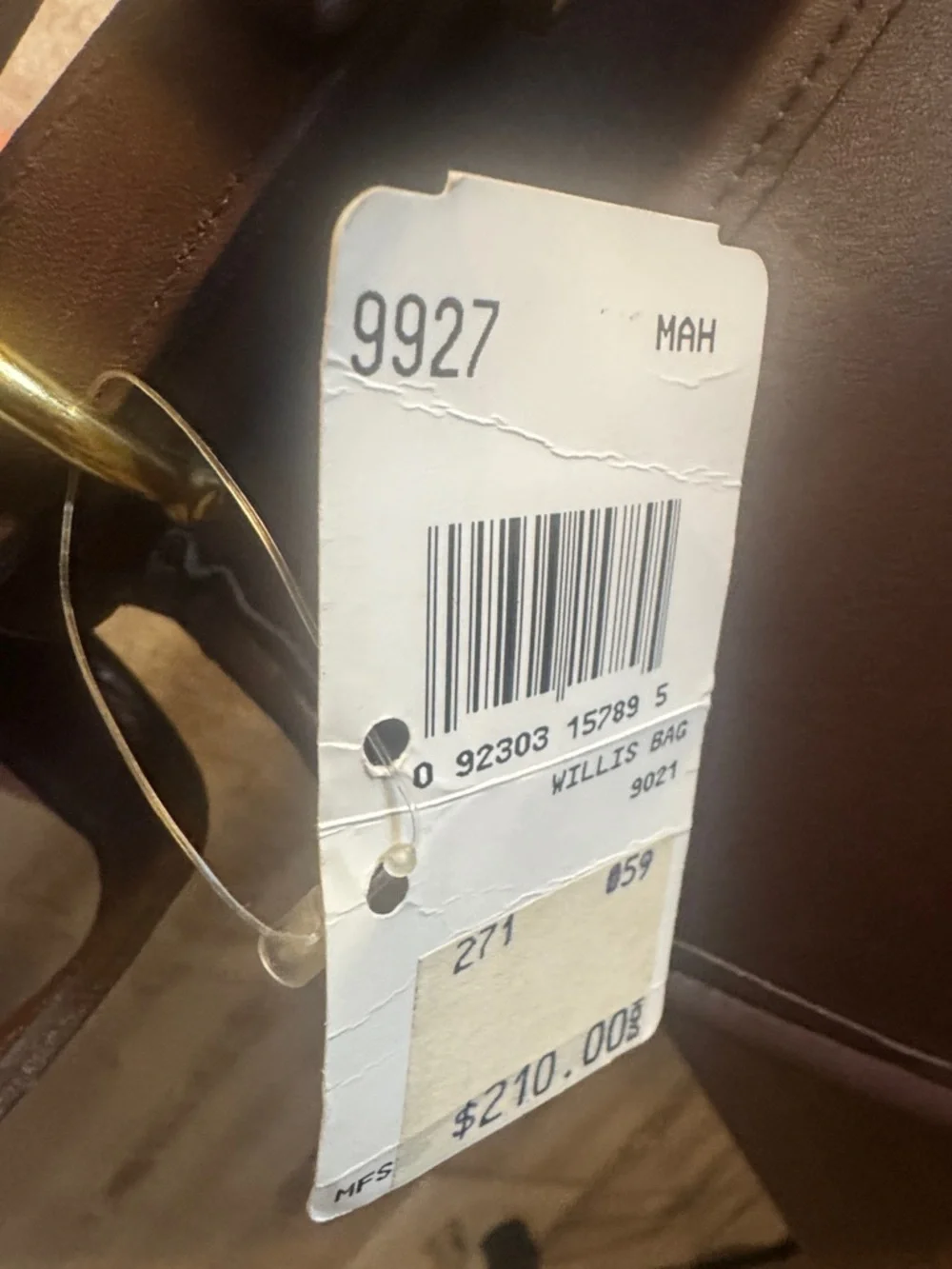 Classic Coach Willis Bag (Style #9927) Vintage - Make that Offer! It Still New! - Picture 7 of 14